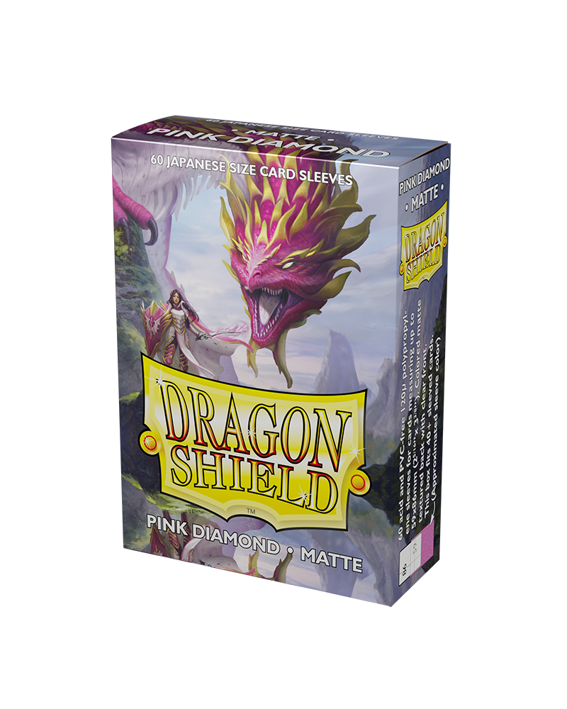 Dragon Shield Pink Diamond - Dragon Shield Mini Matte 60Ct