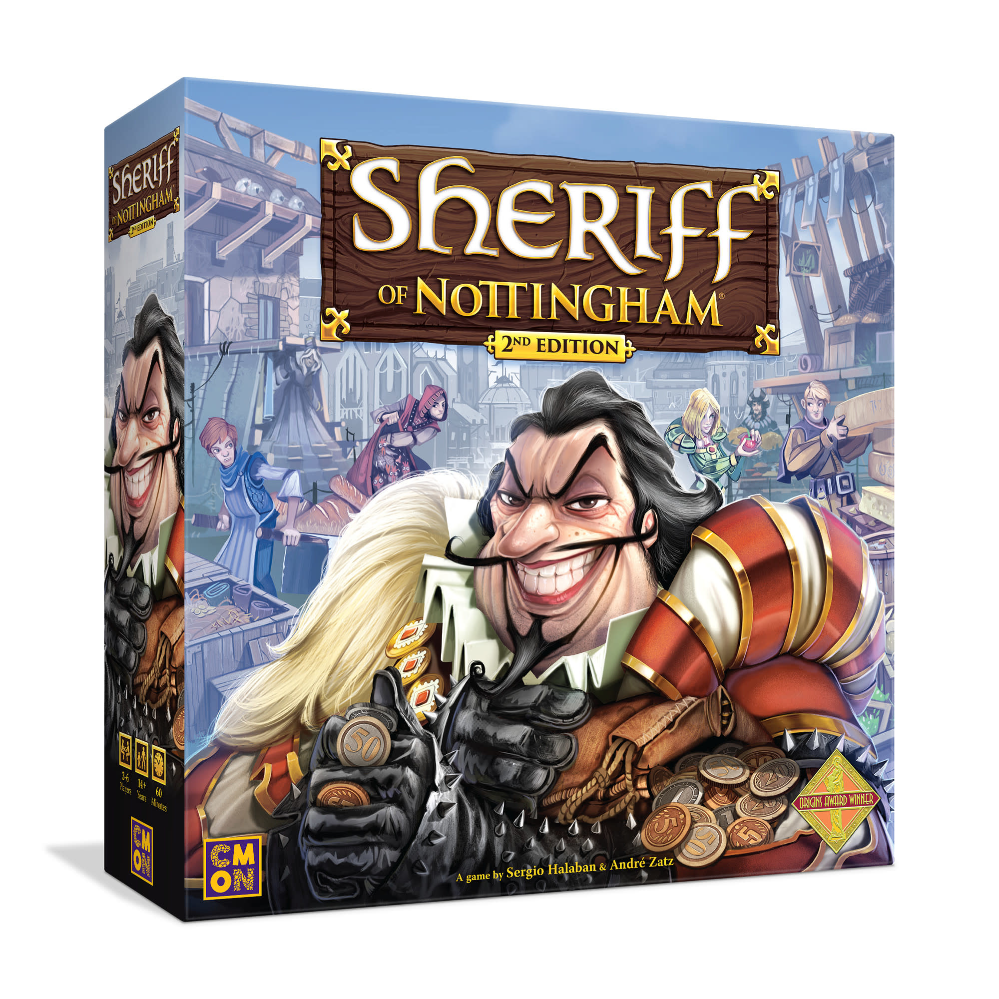 Asmodee Sheriff of Nottingham: 2nd Edition