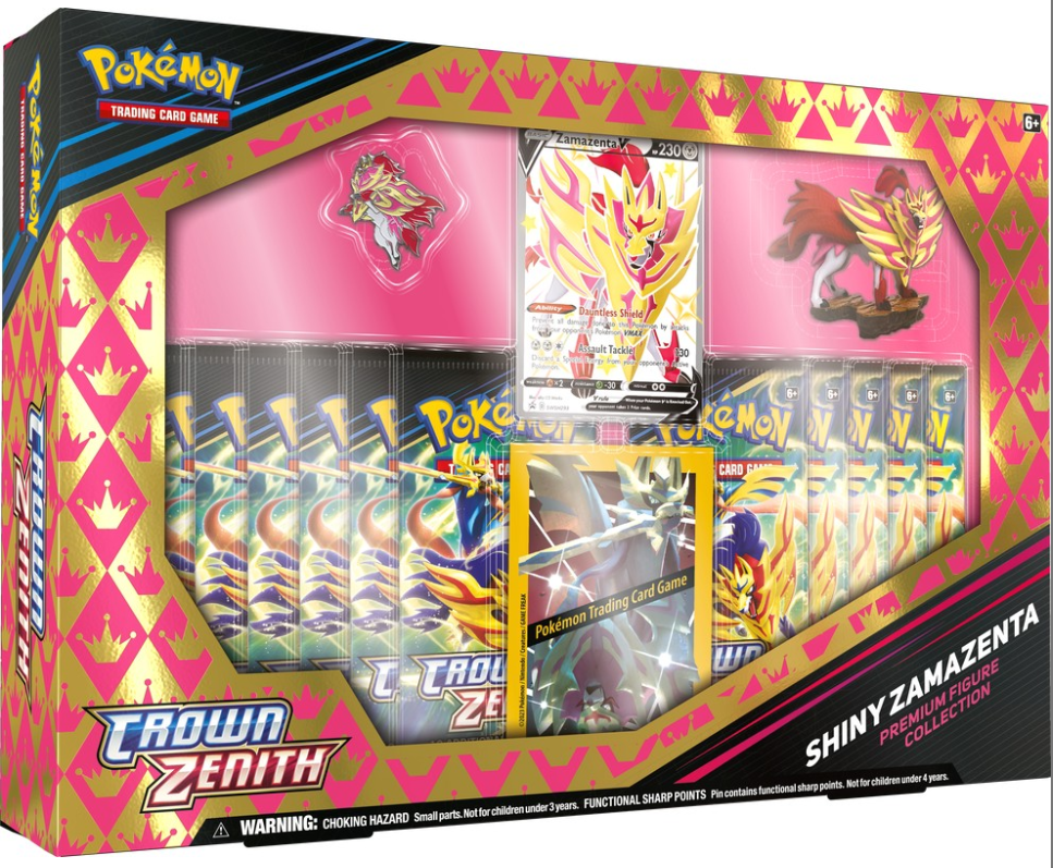 Shiny Zamazenta - Pokemon Crown Zenith Premium Figure Collection