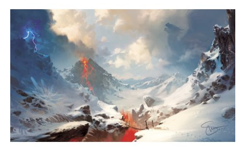 Mountain - Legion Playmat