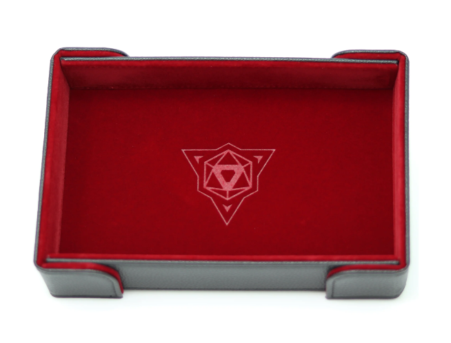 Red - Die Hard Dice Rectangle Dice Tray