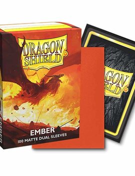 Core Dragon Shields Ember - Dragon Shield Dual Matte 100ct