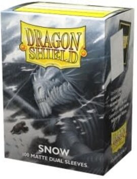 Core Dragon Shields Snow - Dragon Shield Dual Matte 100ct