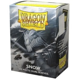 Core Dragon Shields Snow - Dragon Shield Dual Matte 100ct
