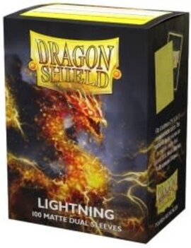 Core Dragon Shields Lightning - Dragon Shield Dual Matte 100ct