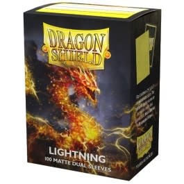 Core Dragon Shields Lightning - Dragon Shield Dual Matte 100ct