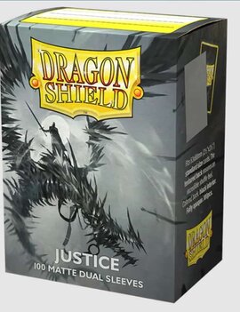 Core Dragon Shields Justice - Dragon Shield Dual Matte 100ct