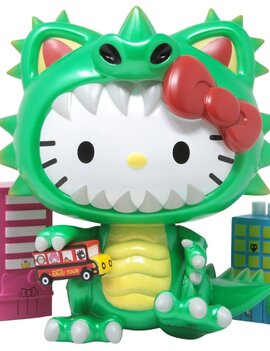 Hello Kitty Kaiju Cosplay - Metallic Green