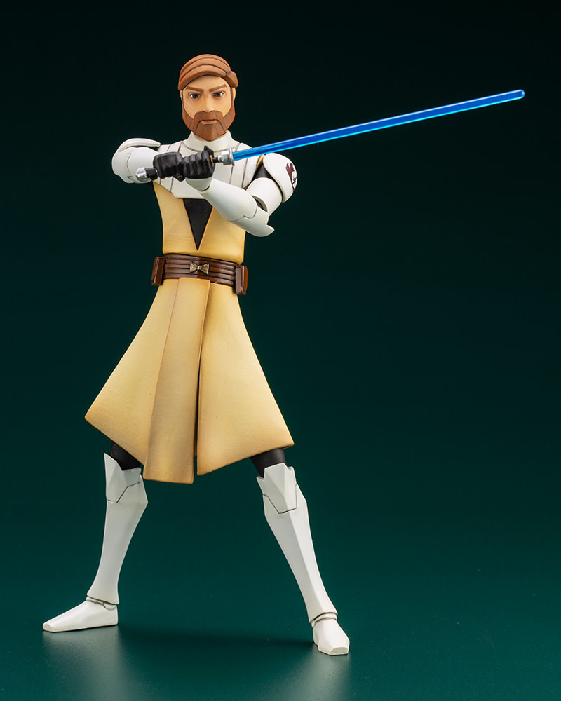 Kotobukiya Obi Wan Kenobi (Clone Wars Ver.) ArtFX+ - Star Wars