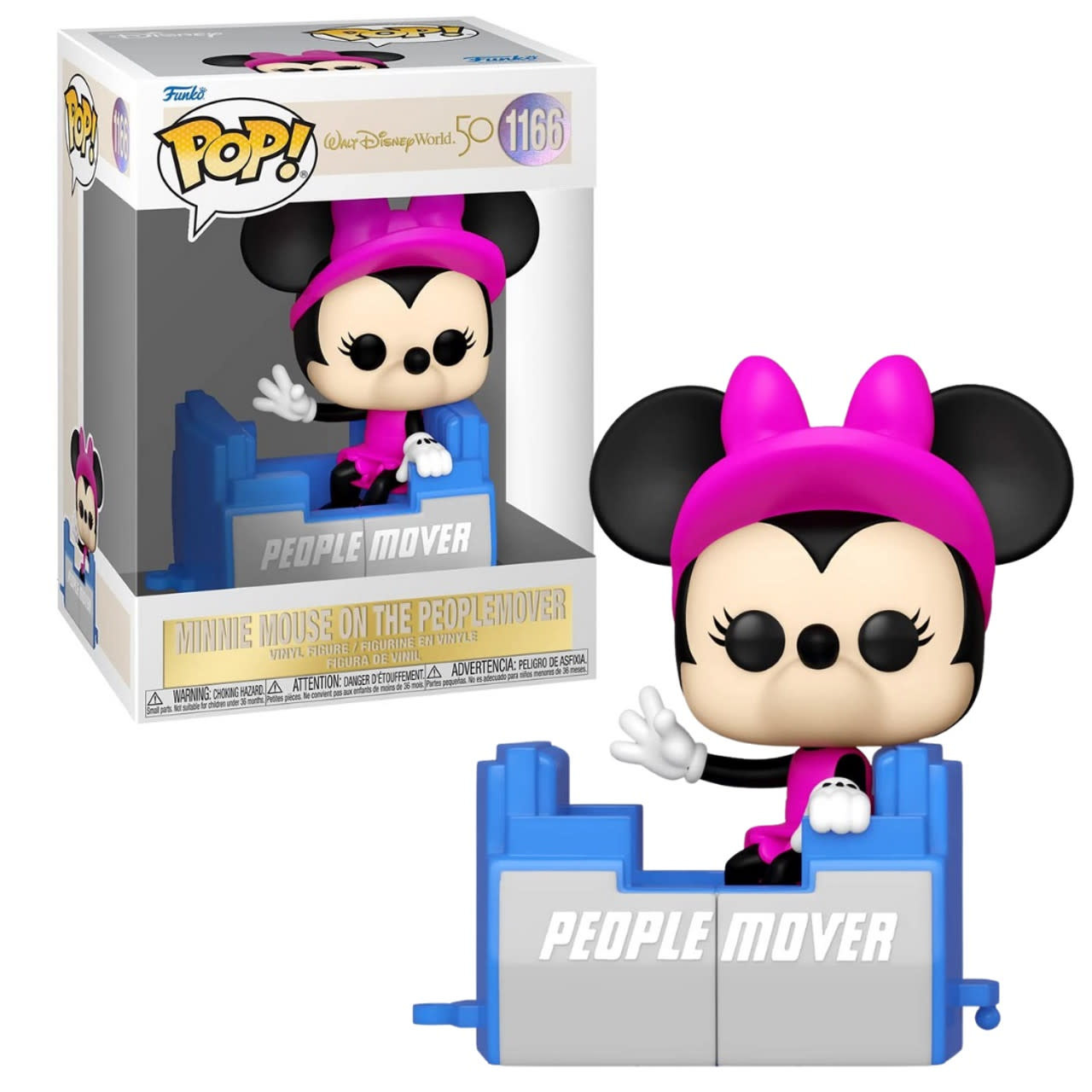 Funko POP! People Mover with Minnie #1166 - WDW 50th