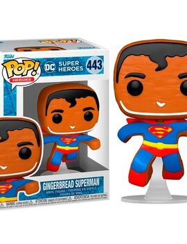 POP! Gingerbread Superman #443 - DC Super Heroes