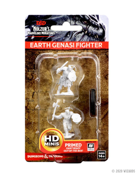 Earth Genasi Fighter W20 Nolzur's Marvelous Miniatures
