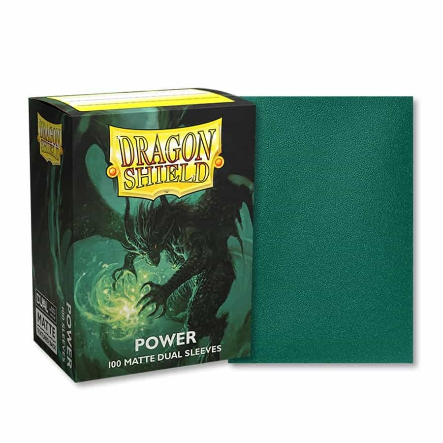 Core Dragon Shields Power: Dragon Shield Dual Matte 100ct