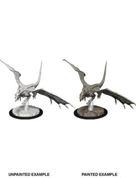 WizKids Young White Dragon - D&D: Nolzur's Marvelous Miniatures Wave 9