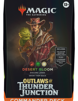 Desert Bloom - Outlaws of Thunder Junction Commander Deck