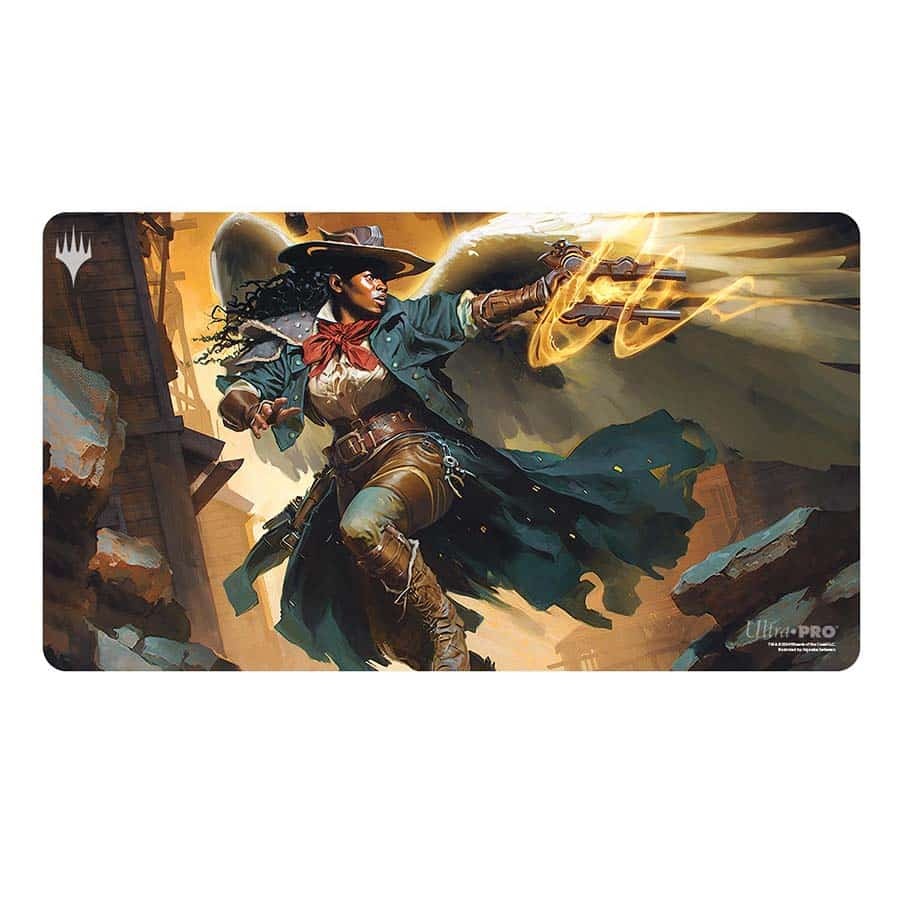 Archangel of Tithes Playmat - Outlaws of Thunder Junction