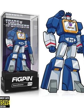FiGPiN Soundwave (EE Exclusive) - Transformers G1: FiGPiN Enamel Pin