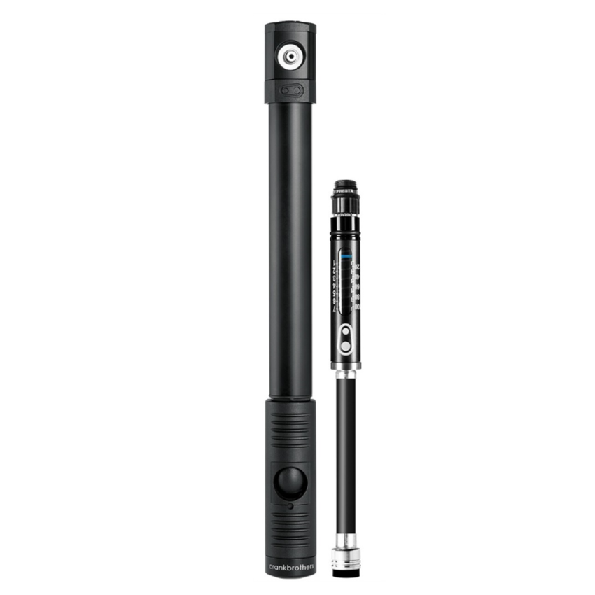 CRANKBROTHERS CRANKBROTHERS Pompe Klic HP Gauge Midnight Edition CRANKBROTHERS CRANKBROTHERS Pompe Klic HP Gauge Midnight Edition