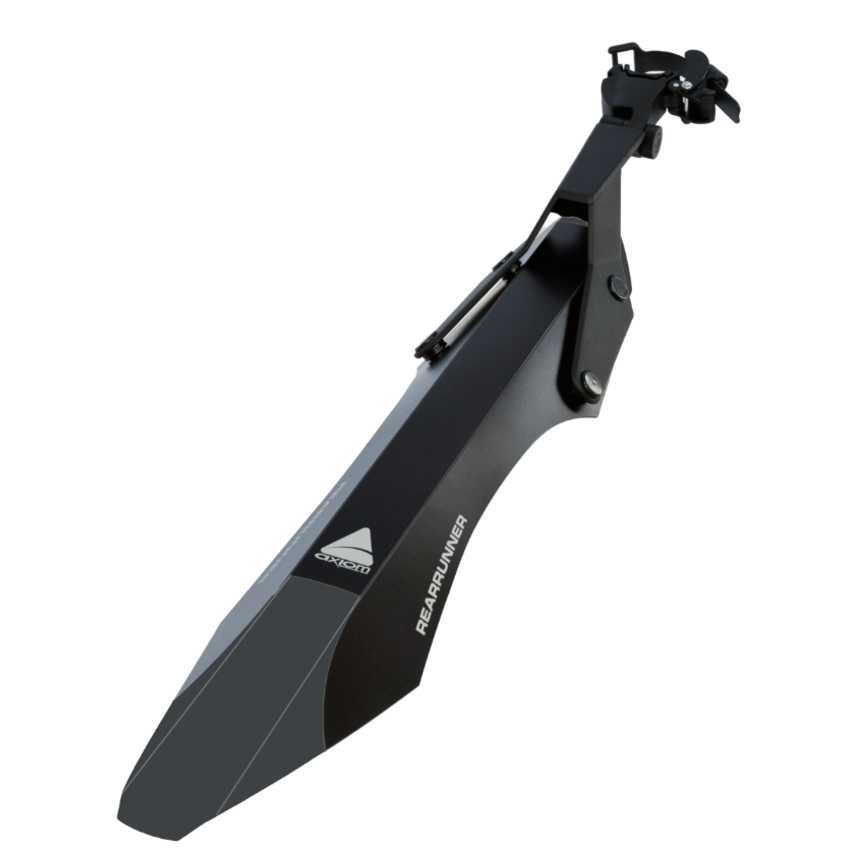 AXIOM AXIOM Garde-Boue Rearrunner Noir/Gris AXIOM AXIOM Garde-Boue Rearrunner Noir/Gris