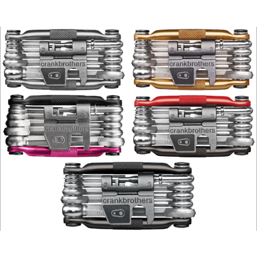CRANKBROTHERS CRANKBROTHERS Multi-Outil 17 Nickel CRANKBROTHERS CRANKBROTHERS Multi-Outil 17 Nickel