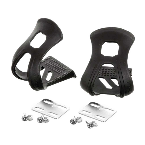 EVO EVO Cale pied double sans courroies Noir EVO EVO Cale pied double sans courroies Noir
