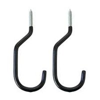 DAMCO Crochet de remisage noir (2)