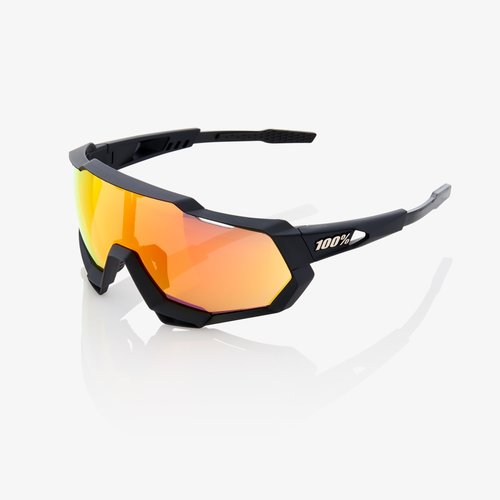 100% 100% Lunettes Speedtrap - Soft Tact Black - HiPER Red Multilayer Mirror Lens 100% 100% Lunettes Speedtrap - Soft Tact Black - HiPER Red Multilayer Mirror Lens
