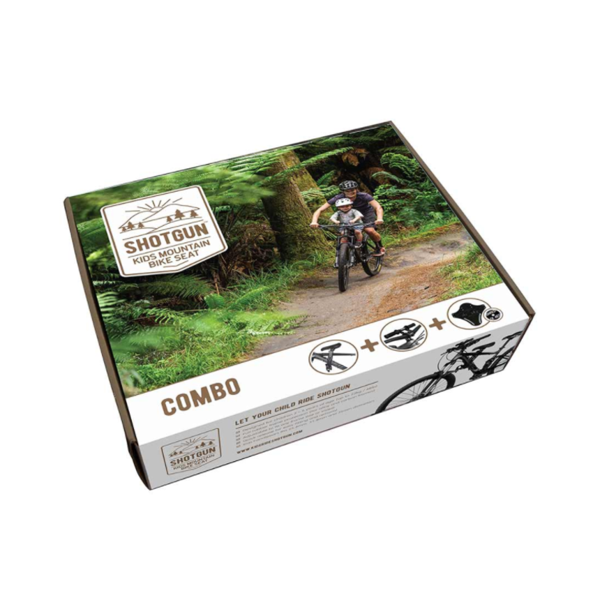SHOTGUN SHOTGUN Siège MTB pour enfant Combo avec guidon SHOTGUN SHOTGUN Siège MTB pour enfant Combo avec guidon