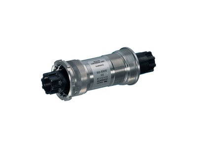 SHIMANO Boitier pédalier BB-5500 Octalink 68mm 118.5mm acier argent SHIMANO Boitier pédalier BB-5500 Octalink 68mm 118.5mm acier argent