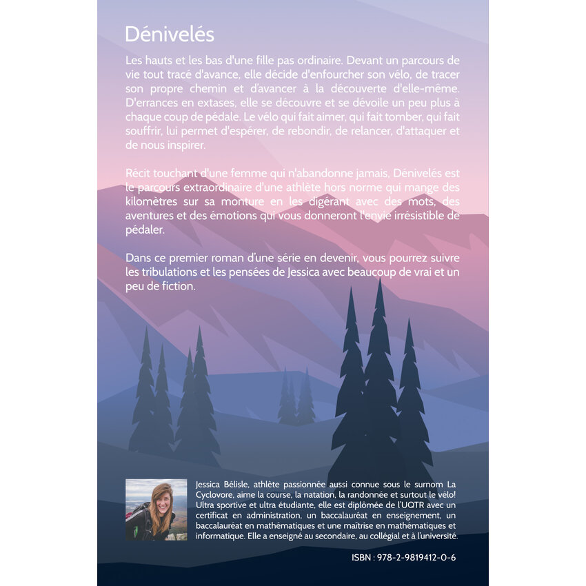 LIVRE Jessica Belisle DENIVELÉS