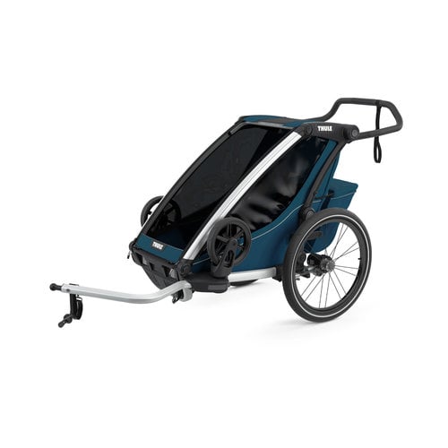 Poussette multi, remorque vélo, ski,jogging, marche THULE CHARIOT LITE