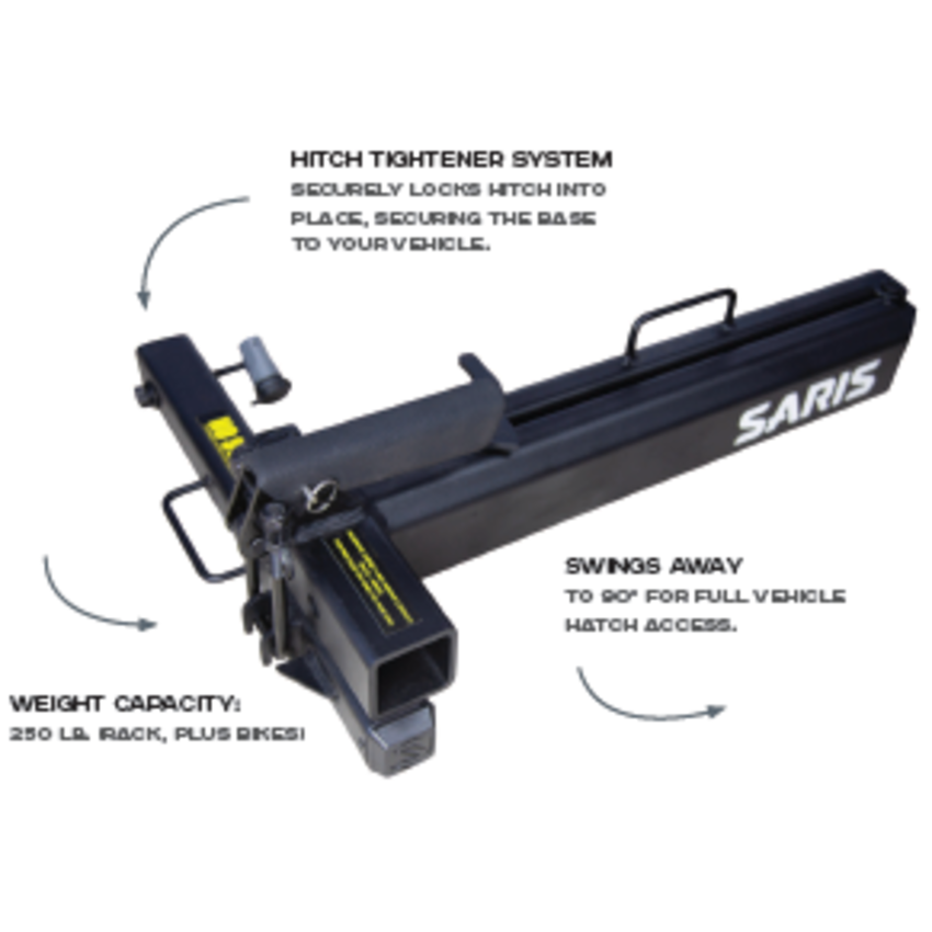 SARIS SARIS Adapteur Swing Away Hitch 2'' SARIS SARIS Adapteur Swing Away Hitch 2''