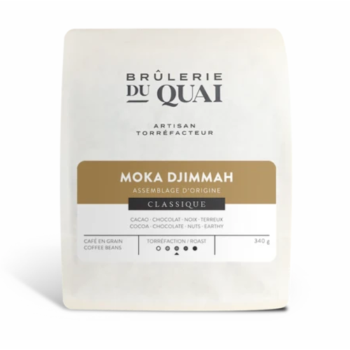 BRULERIE DU QUAI Moka Djimmah 340g BRULERIE DU QUAI Moka Djimmah 340g
