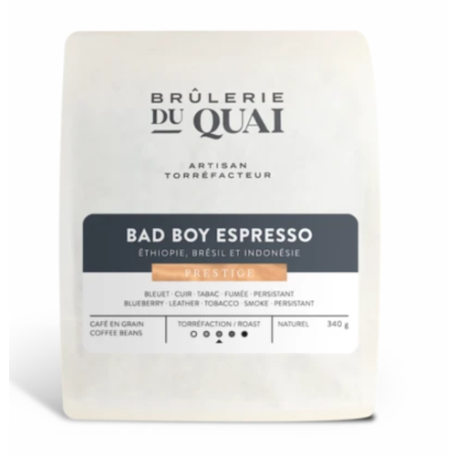 BRULERIE DU QUAI Bad Boy Espresso 340g BRULERIE DU QUAI Bad Boy Espresso 340g
