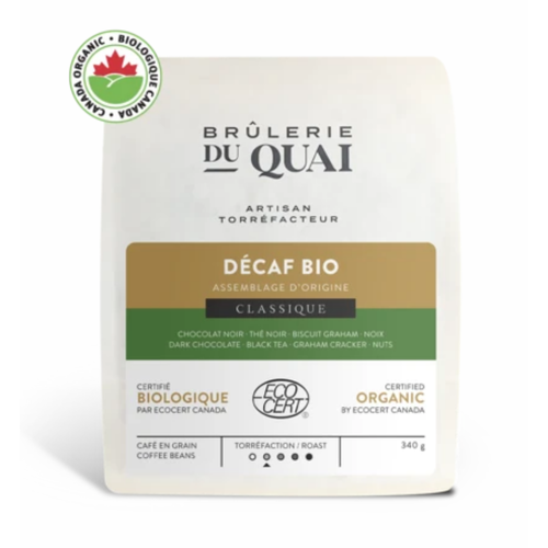 BRULERIE DU QUAI Décaf Bio 340g BRULERIE DU QUAI Décaf Bio 340g