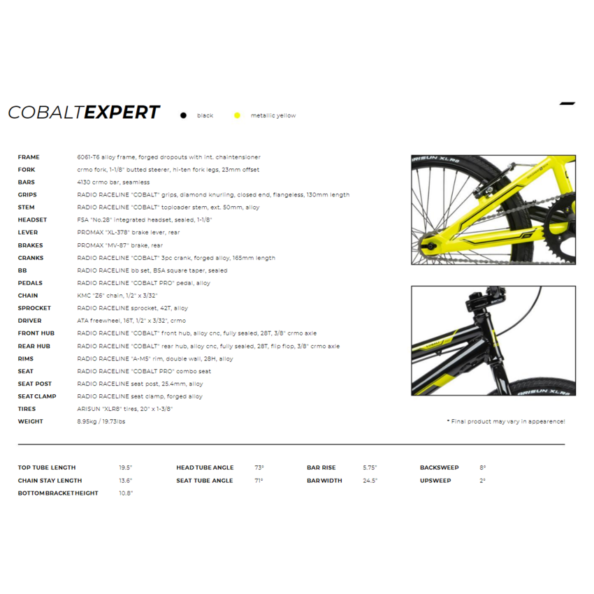 RADIO 2023 RADIO Raceline Cobalt Expert RADIO 2023 RADIO Raceline Cobalt Expert