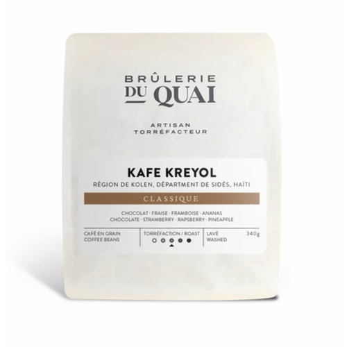 BRULERIE DU QUAI Kafe Kreyol 340Gr BRULERIE DU QUAI Kafe Kreyol 340Gr