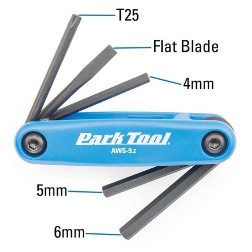PARK TOOL PARK TOOL Jeu 5 Clés hexagonales AWS-9.2 4, 5 ET 6mm PARK TOOL PARK TOOL Jeu 5 Clés hexagonales AWS-9.2 4, 5 ET 6mm