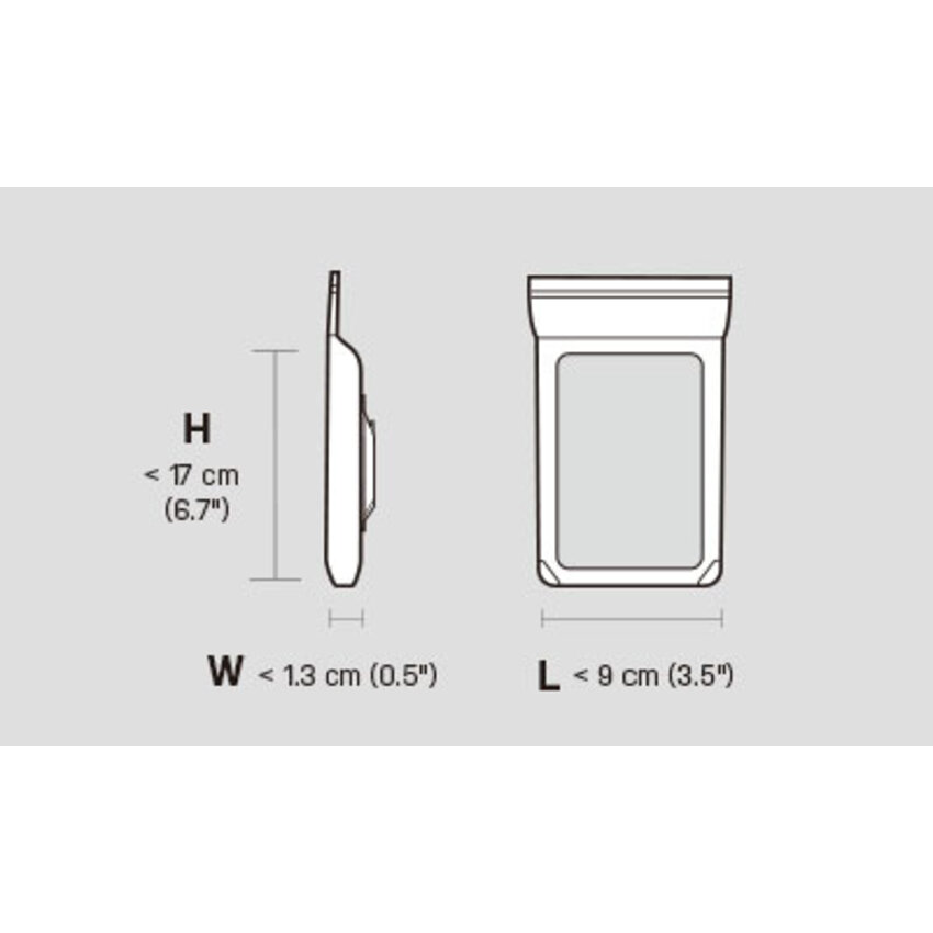 TOPEAK TOPEAK Drybag Smartphone 6" Noir