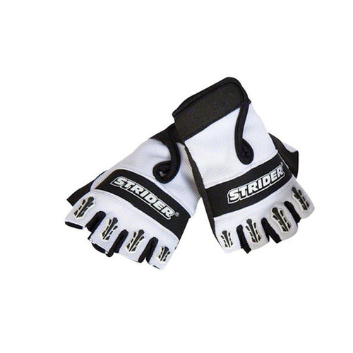 STRIDER STRIDER Gants Half Finger L Noir Blanc