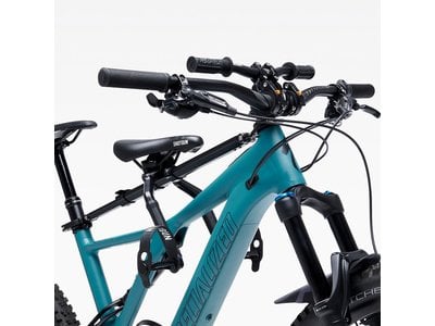 Alaxciax Sièges De Vélo Montés à l'avant pour Enfants, La Selle Velo Enfant Est Compatible avec Les VTT Le Siège Les Cales Pieds Les Petites Pédales pour Enfants (Noir