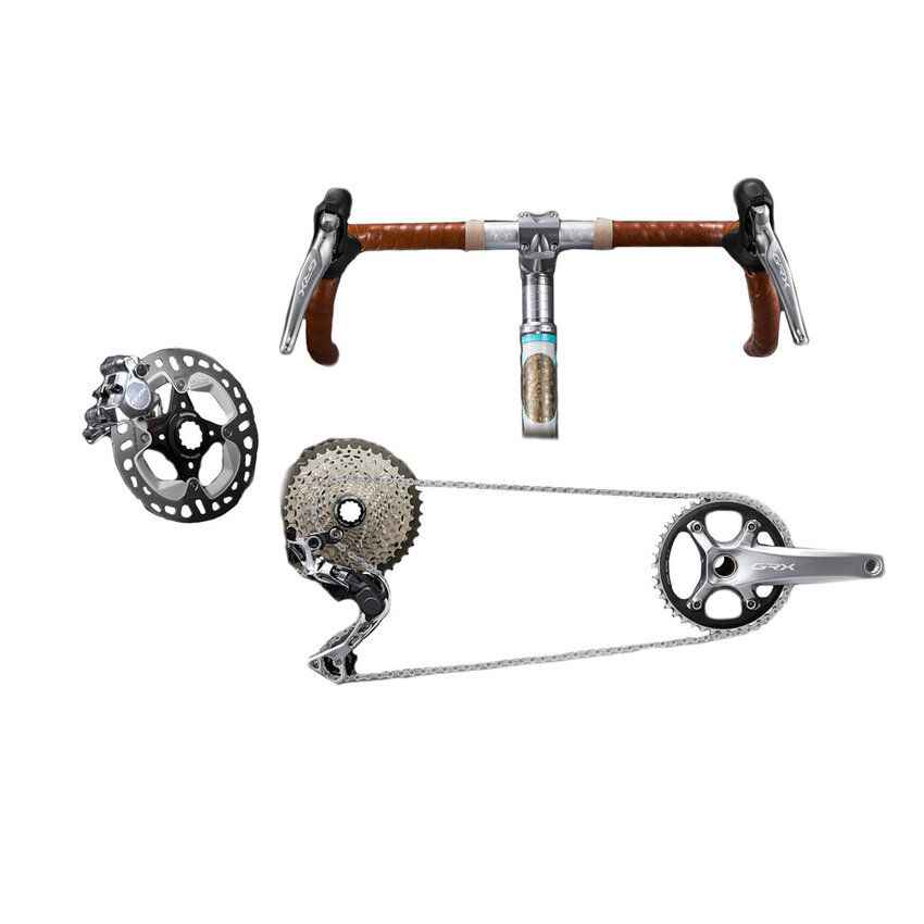 SHIMANO SHIMANO Drop Bar Groupset Special Édition GRX 170mm SHIMANO SHIMANO Drop Bar Groupset Special Édition GRX 170mm