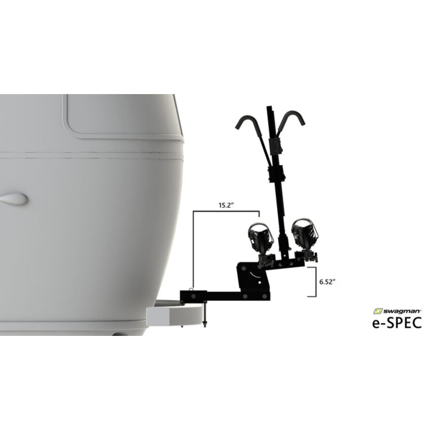 SWAGMAN SWAGMAN Support vélo E-SPEC Noir 2'' (RV Approuvé')