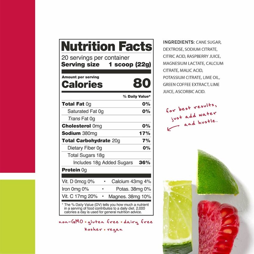 SKRATCH LABS SKRATCH Poudre mix Hydratation Sport 440g SKRATCH LABS SKRATCH Poudre mix Hydratation Sport 440g