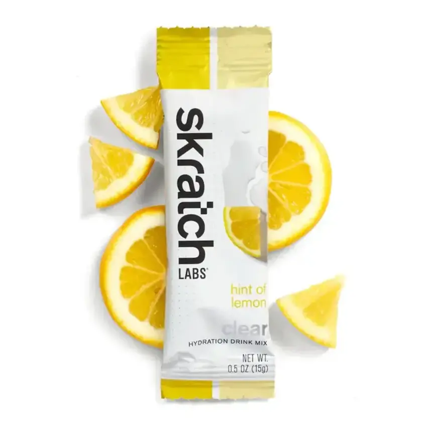 SKRATCH LABS SKRATCH Poudre Mix Hydratation Clear 15g Hint of Lemon SKRATCH LABS SKRATCH Poudre Mix Hydratation Clear 15g Hint of Lemon