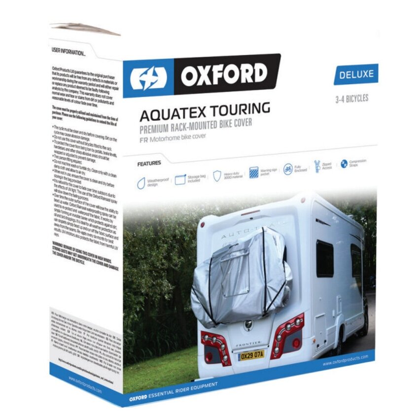 OXFORD OXFORD Housse Aquatex Touring Deluxe 3-4 vélos