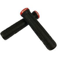 GIANT Poignées Swage single lock-on Noir/Rouge