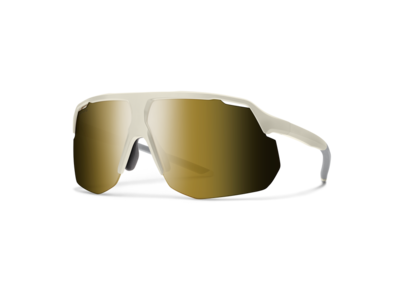 SMITH Lunettes Motive Matte Bone ChromaPop Black Gold Mirror