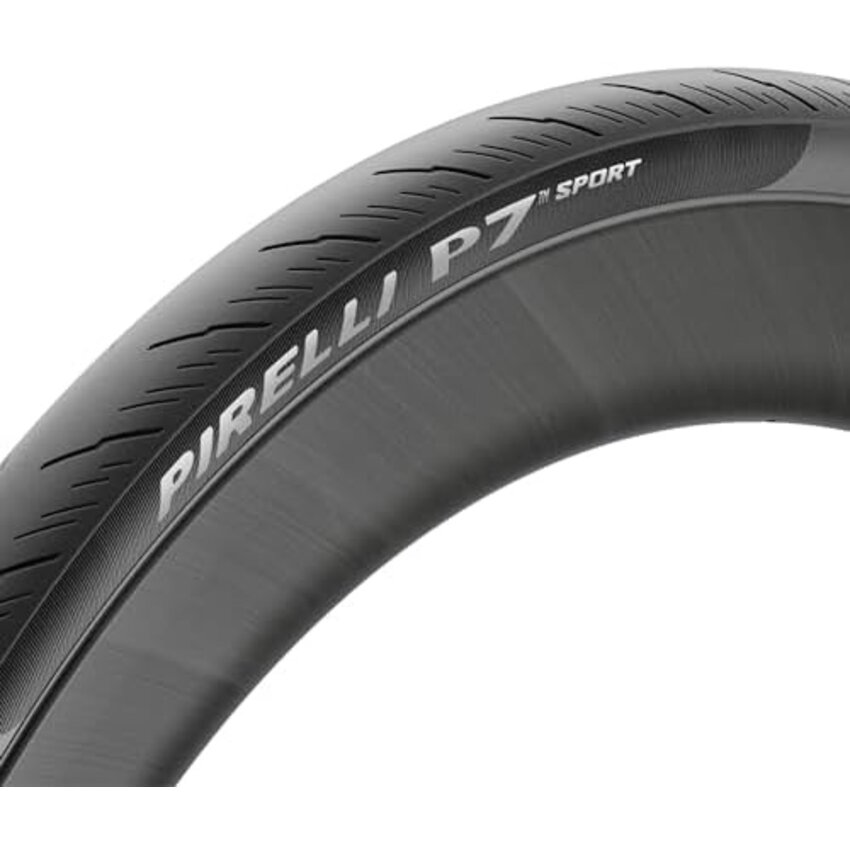PIRELLI PIRELLI Pneu P7 Sport 700x28C Pli Clincher, Black
