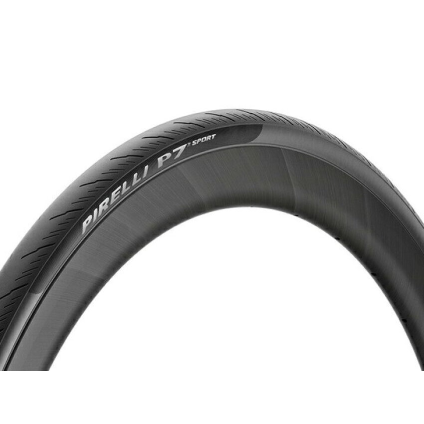 PIRELLI PIRELLI Pneu P7 Sport 700x26C Pli Clincher, Black